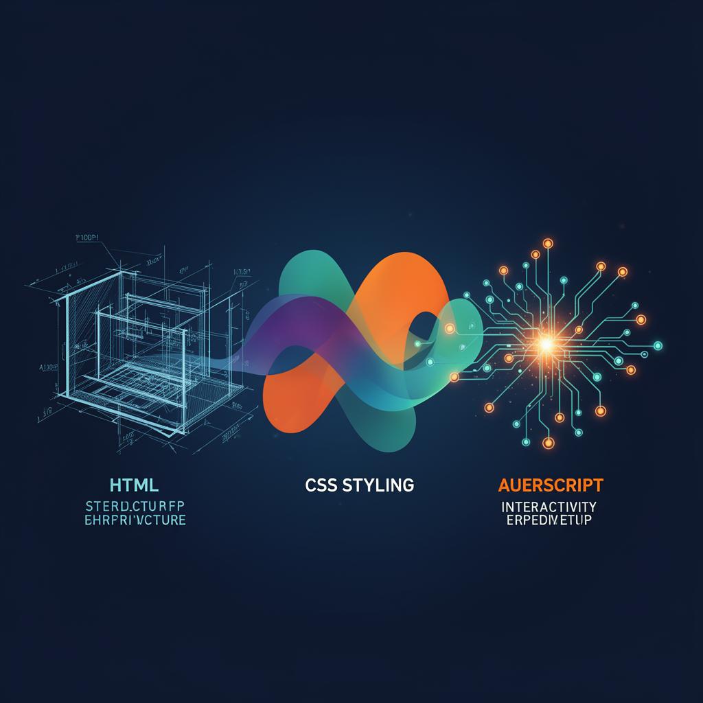 HTML, CSS e JavaScript: O Trio Essencial da Web Moderna