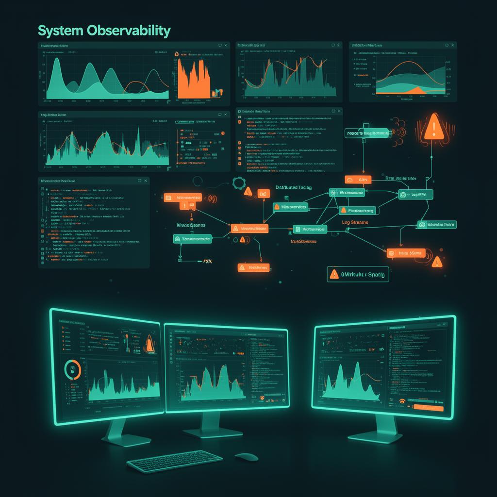 Monitoramento e Observabilidade: Saúde de Sistemas em Tempo Real